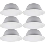 6" Inch Recessed Can Light Trim Cover, Metal Stepped Baffle, Br30/par30/r30, .... Fixed Price $63.46.