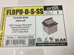 Orbit Flbpu-d-s-ss Rectangular Pop Up Counter Top Floor Box Regular Receptical. Fixed Price $89.99.