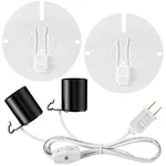 Meonum 10 Ft Blow Mold Light Cord With Dual E26/e27 Sockets, Replacement.... Fixed Price $23.16.