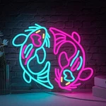 Wlhope Koi Fish Neon Sign For Wall Decor Carp Light Signs .... Fixed Price $49.31.