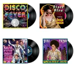Beistle 70's Party Reunion Wall Decoration Cutouts Disco Dance Album Covers New. Fixed Price $5.97.