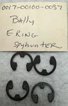 E-ring Arcade E-clip - Set Of 4 For Bally Spy Hunter 0017-00100-0037. Fixed Price $39.95.