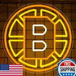 Boston Hockey Team Led Neon Sign Ice Sports Art Light. Fixed Price $63.43.