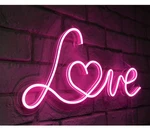 Britrio Led Neon Light Sign Pink Love Wall Decor For Girl Bedroom C.... Fixed Price $37.33.