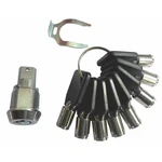 Westward Cabinet Lock Set For Cam Locks, 8 Keys, 1 Lock, 0001 - 0025 Ttlk003g. Fixed Price $20.80.