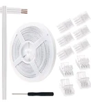 Rgbzone 3 Pin 10mm Led Connector Kit With 32.8ft Cable, 10 Clips. Fixed Price $10.99.