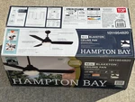 Hampton Bay Blaketon 46 In. Indoor/outdoor Matte Black Ceiling Fan Led +remote. Fixed Price $69.99.