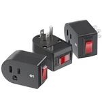 Etl Listed Cable Matters 3-pack Grounded Outlet Switch With On Off, Plug Switc. Fixed Price $14.27.