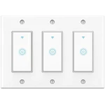 Smart Switch 3 Gang, Wifi Light Switch, Compatible With Alexa Google Home. Fixed Price $71.99.