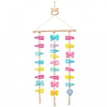 Macrame Hair Clips Organizer Wall Hanging Accessories Holder Claw Clip Hanger. Fixed Price $14.96.