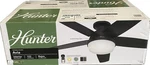 Hunter Avia Low Profile Led 48" Ceiling Fan Reversible Blades Model. Fixed Price $138.00.