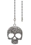 Hyamass 12 Inch Ceiling Fan Pull Chain With Vintage Skull Charm - Silver. Fixed Price $11.94.