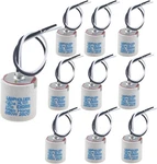 Rextin 10pcs Ceramic Standard Medimun Screw Base Socket E26 E27 Bulb Holders.... Fixed Price $20.36.