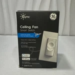 Cync By Ge 4-speed Ceiling Fan Smart Switch (cswfsblbwf1/st-ip).. Fixed Price $19.99.