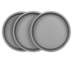 Ovenstuff Hg368-az Nonstick Bakeware 9" Round Cake Pan, Set Of 3, Grey. Fixed Price $25.94.