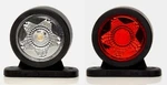 2x 12v-24v Led Rear Side Star-like Outline Marker Lights Truck Trailer Bus Van. Fixed Price $26.47.