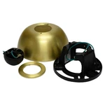 Fanimation Brushed Satin Brass 1 In. Sloped Ceiling Kit. Fixed Price $59.99.