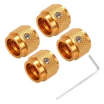 Uxcell 4-piece Set Of Metal Volume And Tone Control Dome Knobs For Electric Gui. Fixed Price $31.70.