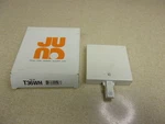Juno T36wh Trac-master T-bar Track End Feed *free Shipping*. Fixed Price $24.99.