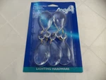 Angelo Clear 2" Crystal Prisms Package Of 5 #. Fixed Price $10.00.