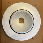 Nicor Na17506wh 6" Eyeball Hi Hat Trim Uses Br30 & Par 30 Lamps (not Included). Fixed Price $18.00.