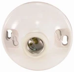 2-pack Satco 1-light White Keyless Phenolic Lamp Fixture Bulb Receptacle #90-480. Fixed Price $6.95.