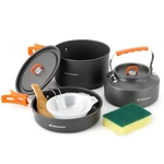 Odoland 10pcs Camping Cookware Pots And Pans Set With Kettle Plastic .... Fixed Price $48.56.