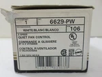 New Surplus Leviton 6629-pw 3 Speed Quiet Fan Control 1.5a 120v. Fixed Price $35.00.