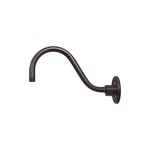 Millennium Lighting R Series Goose Neck Light, Satin Black, 7.5" - Rgn15-sb. Fixed Price $73.90.