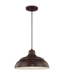 Millennium Lighting Rwhc14-abr R Series - 1 Light Warehouse/cord Hung. Fixed Price $75.00.