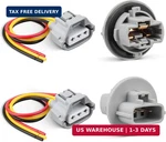 Red Wolf 90075-60060 Front Trun Signal Light Socket With 3 Pin Wire Pigtail Fit. Fixed Price $26.51.