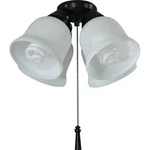 Hampton Bay Gazelle 4-light Led Ceiling Fan Light Kit. Fixed Price $50.51.