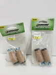 Jandorf Phenolic Keyless Socket Paper Lining 75 Watt Lamp Light Bulb 4pk. Fixed Price $14.99.