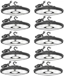 Runbarry High Bay Led Shop Lights 150w 24,000lm Ufo Light Us Plug 6ft, 10pk. Fixed Price $189.00.