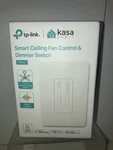 Kasa Ks240 Smart Fan Control Light Dimmer Apple Homekit Alexa Google Assistant. Fixed Price $45.00.