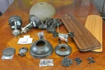 Hunter Ceiling Fan Parts Blade, Arm, Light Screws Grommets Mount Bracket U Pick. Fixed Price $19.99.