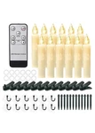 Flickering Flameless Window Candle Led Christmas Tree Lights Remote 12 Pcs. Fixed Price $9.99.