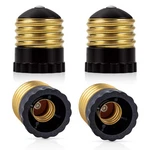 Dicuno Ul Listed E26 To E12 Socket Adapter Black, Standard 4 Pack, Black. Fixed Price $11.75.