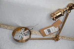 Jonathan Y Rover 7 In. Adjustable Arm Metal Brass Led Wall Sconce. Fixed Price $36.04.