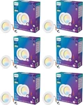 Philips Led Retrofit Downlight, 12 Lights, 5/6-inch, Eyecomfort, Easy To Install. Fixed Price $85.99.