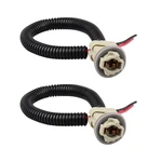 Liujjyh Led License Plate Light Socket With Wiring Harness Compatible Smoke. Fixed Price $14.76.