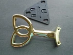 Harbor Breeze 52'' Ceiling Fan Replacement Arm/bracket Gold Pt Number Yu-2004-1. Fixed Price $20.00.