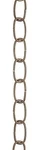 New Westinghouse 70071 3' Antique Brass Oval Swag Fixture Hanging Chain. Fixed Price $2.49.