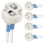 Dicuno G4, Gu5.3 Bi-pin Ceramic Base Socket, Mr16 Bulb Mr11 Halogen Inca. Fixed Price $10.11.