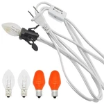 Qvqcwd Clip In Night Light Cord With Bulbs,pumpkin White. Fixed Price $13.32.
