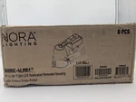 Nora Lighting 5-1/2" Tall Remodel Housing For 4" Trims Set Of 6 Nhric-4lmrat. Fixed Price $75.00.