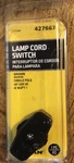 Hillman Lamp Cord Switch 427667 - Black. Fixed Price $10.91.