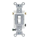 Leviton 20 Amps 3-way Toggle Ac Quiet Switch White. Fixed Price $9.95.