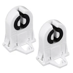 2pcs 2t8 Socket G13 Fluorescent Lamp Holder Base White Light Accessory. Fixed Price $6.62.