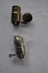 2 Pc Sun-lite Antique Bronze Lamp Socket Set - New. Fixed Price $10.95.